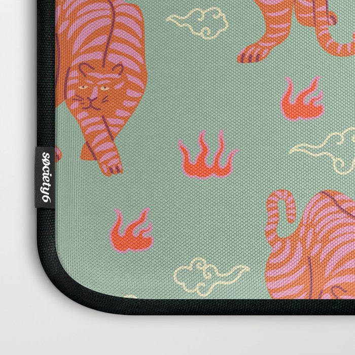 Tibetan tigers Laptop Sleeve Gallery Image 3