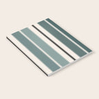 Western Stripes X Pink Green Notebook Gallery Image 2