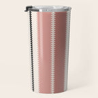 Western Stripes X Pink Green Travel Mug Gallery Image 3