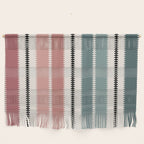 Western Stripes X Pink Green Wall Hanging Gallery Image 1