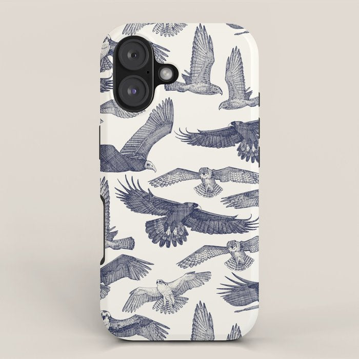 birds of prey blue iPhone Case Gallery Image 1