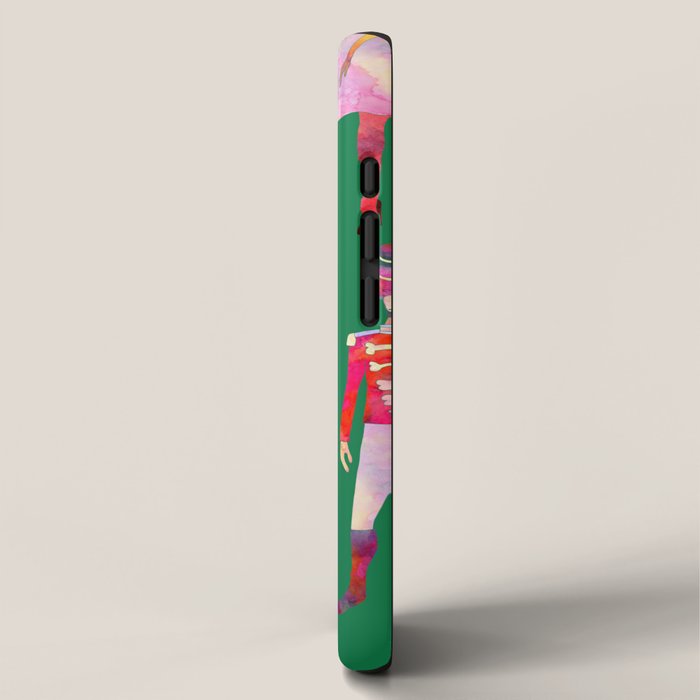 Nutcracker Ballet - Candy Cane Green iPhone Case Gallery Image 2