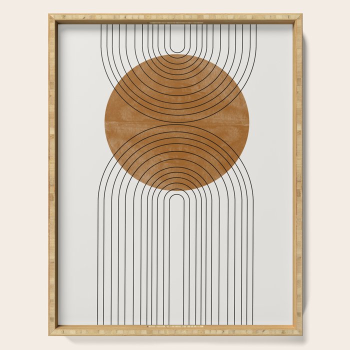 Abstract Flow   Serving Tray Gallery Image 1