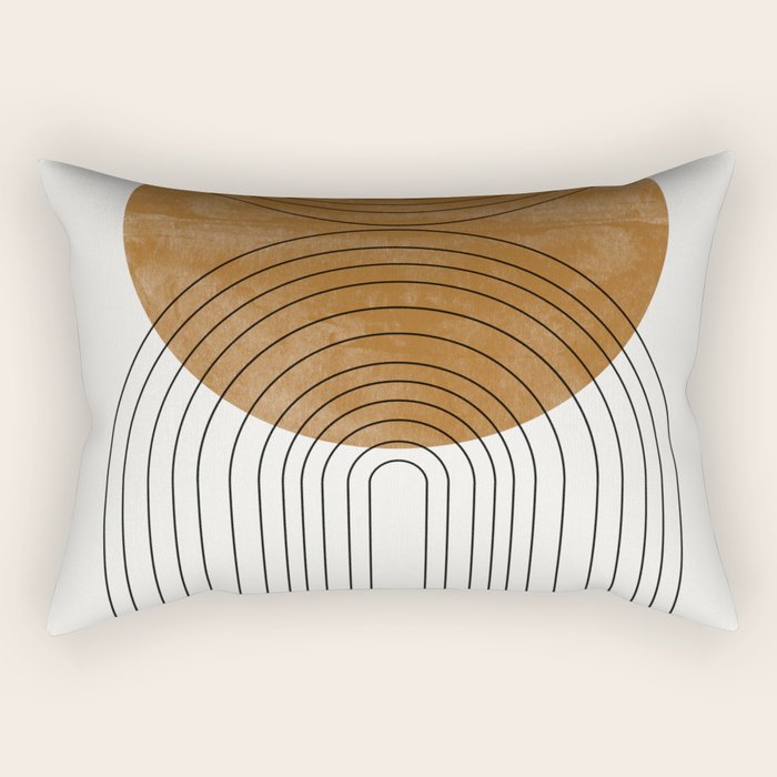 Abstract Flow   Rectangular Pillow Gallery Image 2