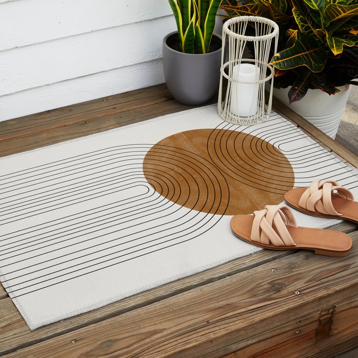 Abstract Flow   Outdoor Rug Gallery Image 2