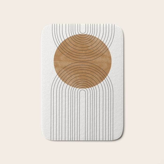 Abstract Flow   Bath Mat