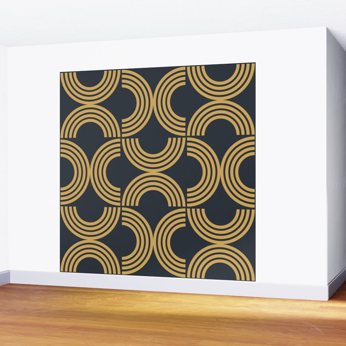 Deco Geometric 01 Wall Mural Gallery Image 2