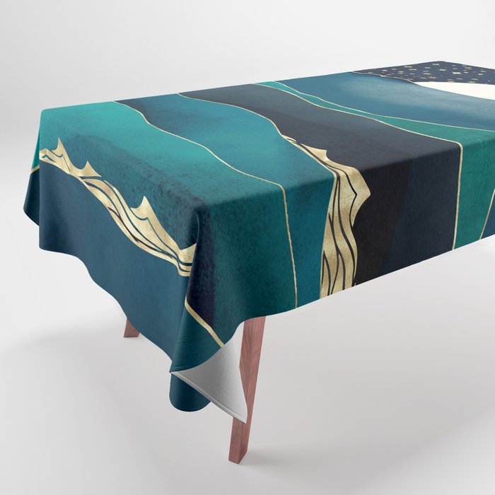 Moonlit Stars Tablecloth Gallery Image 1