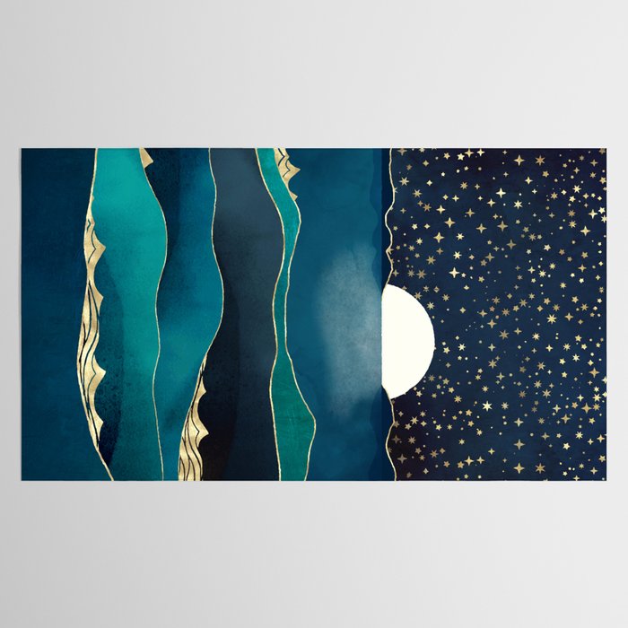 Moonlit Stars Tablecloth Gallery Image 2