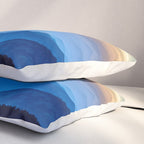 Beautiful Blue Sky Mountains Pillow Sham Gallery Image 3