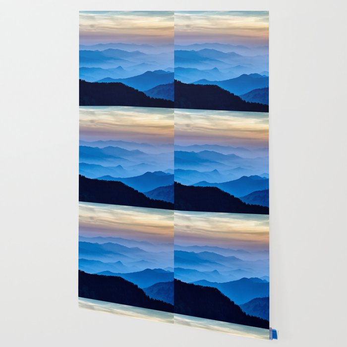 Beautiful Blue Sky Mountains Wallpaper Gallery Image 2