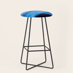 Beautiful Blue Sky Mountains Stool Gallery Image 1