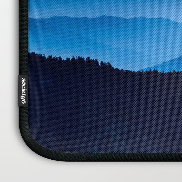 Beautiful Blue Sky Mountains Laptop Sleeve Gallery Image 3