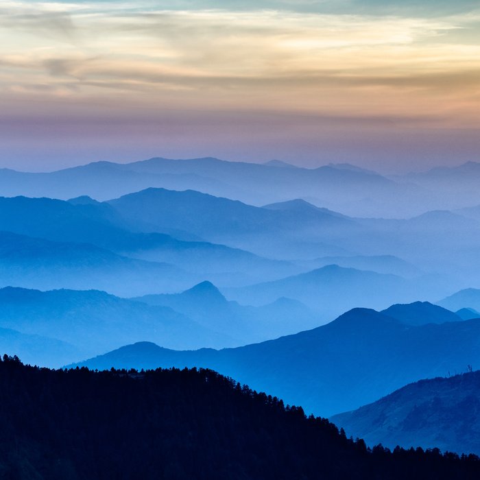 Beautiful Blue Sky Mountains Coffee Mug Gallery Image 2