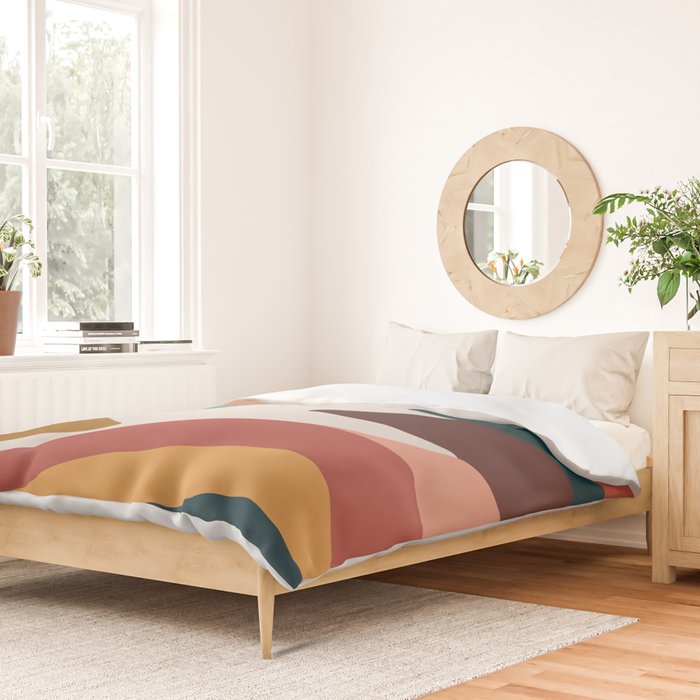 Cat Landscape 190 Duvet Cover Gallery Image 2