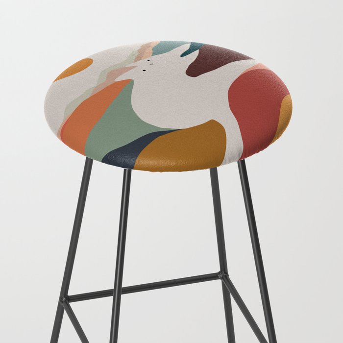 Cat Landscape 190 Stool Gallery Image 2