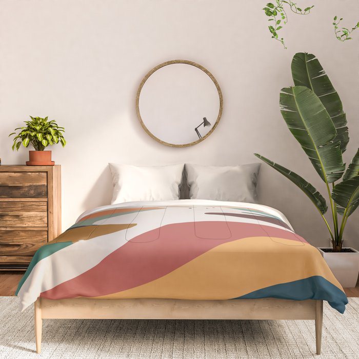 Cat Landscape 190 Comforter Gallery Image 3