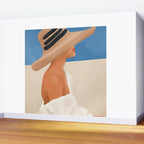 Summer Hat Wall Mural Gallery Image 2