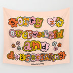 Sorry I'm Overwhelmed and Dissociating Wall Tapestry Gallery Image 4