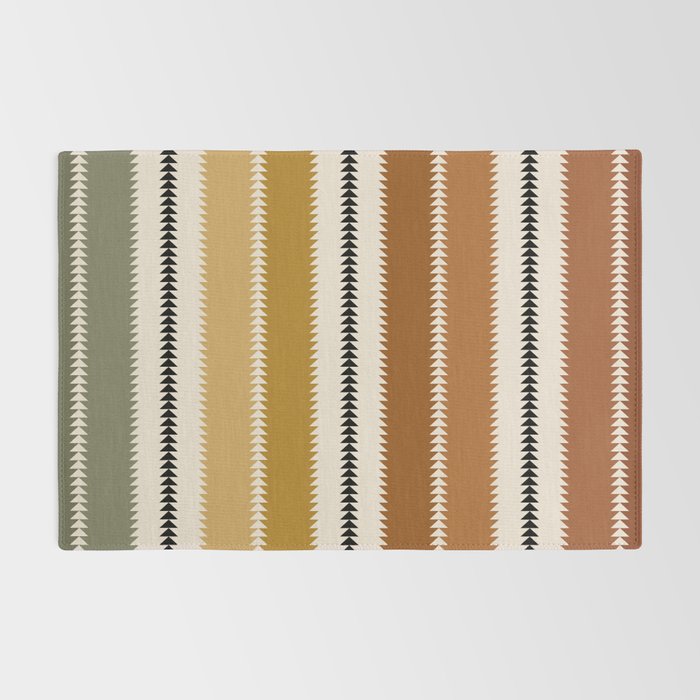 Western Stripes XII Rustic Desert Rug Gallery Image 2