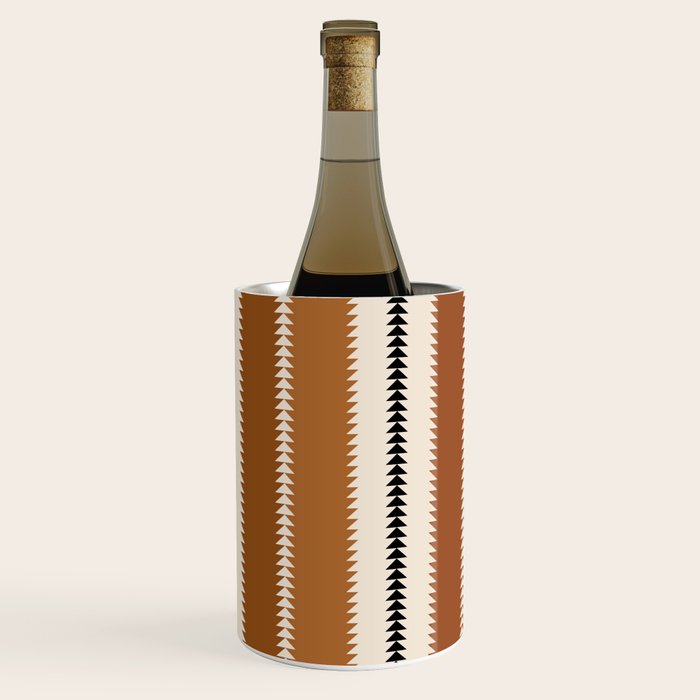 Western Stripes XII Rustic Desert Wine Chiller Gallery Image 3
