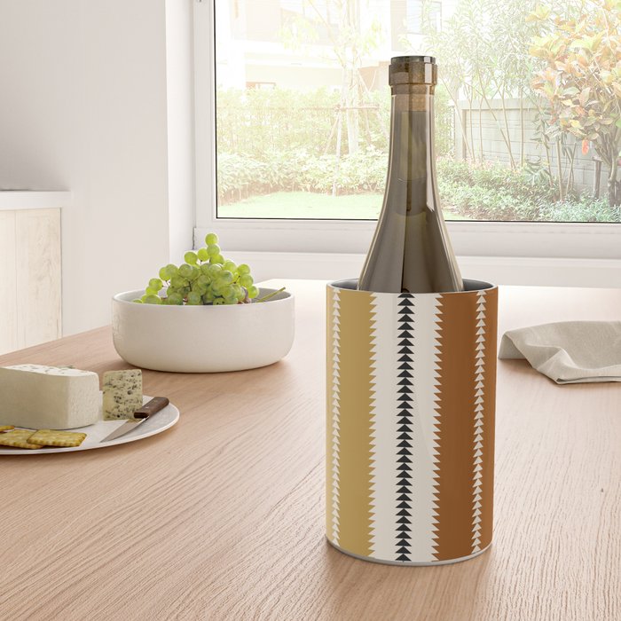 Western Stripes XII Rustic Desert Wine Chiller Gallery Image 4