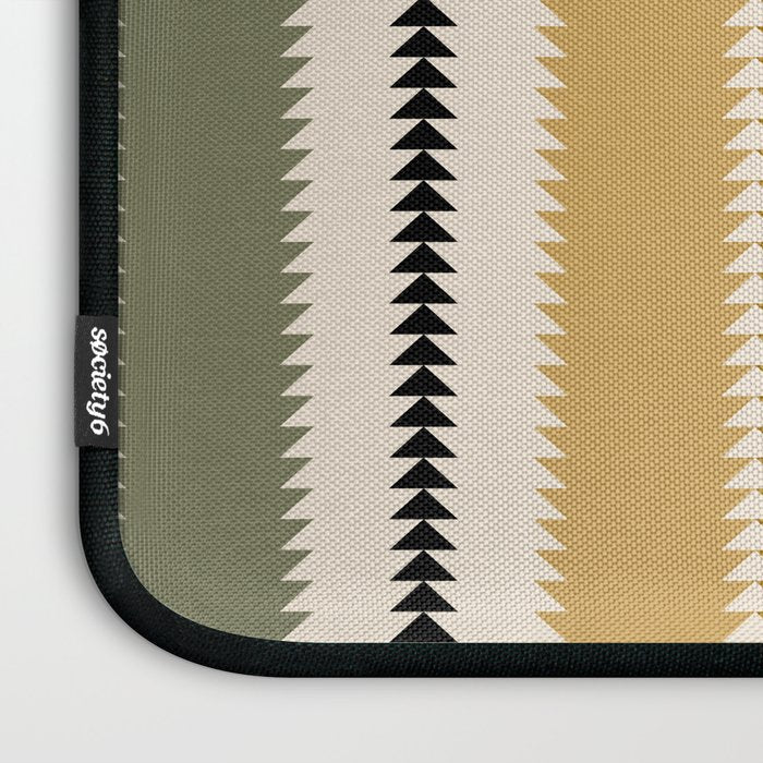 Western Stripes XII Rustic Desert Laptop Sleeve Gallery Image 3