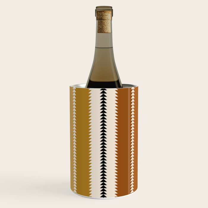 Western Stripes XII Rustic Desert Wine Chiller Gallery Image 1