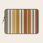 Western Stripes XII Rustic Desert Laptop Sleeve Gallery Image 1