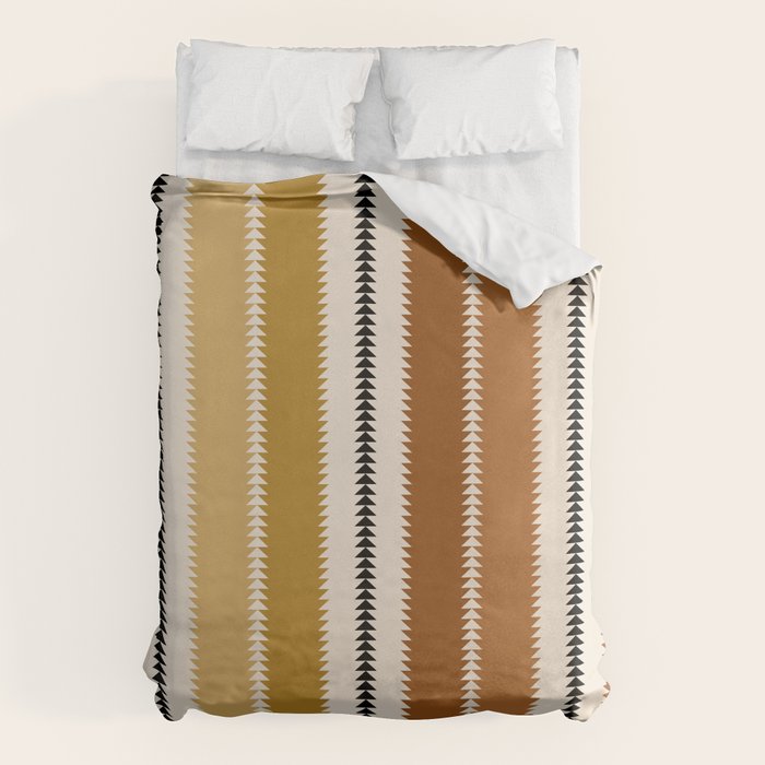 Western Stripes XII Rustic Desert Duvet Cover Gallery Image 6