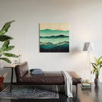 Summer Hills Wood Wall Art Gallery Image 2