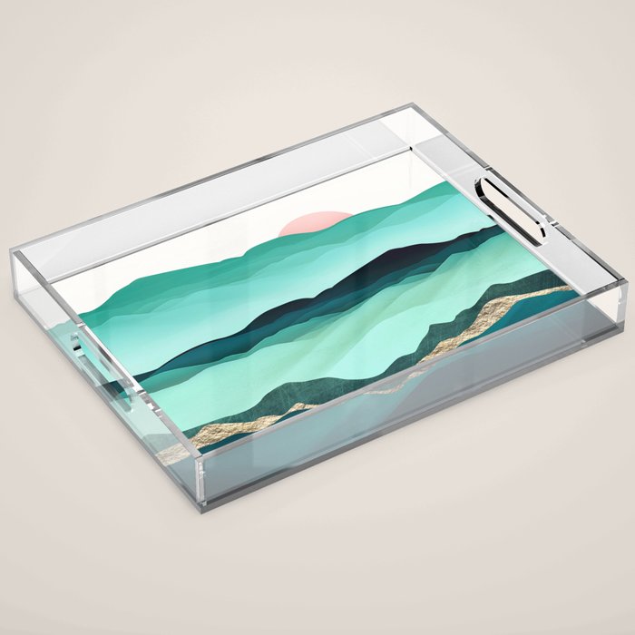 Summer Hills Acrylic Tray Gallery Image 1