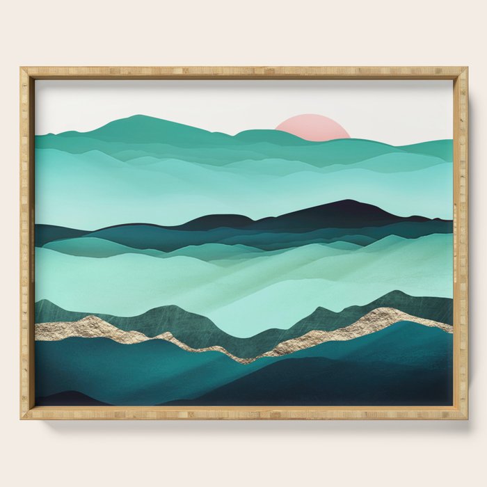 Summer Hills Serving Tray Gallery Image 1