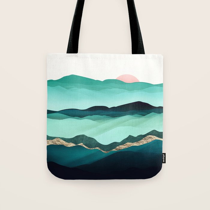 Summer Hills Tote Bag Gallery Image 1