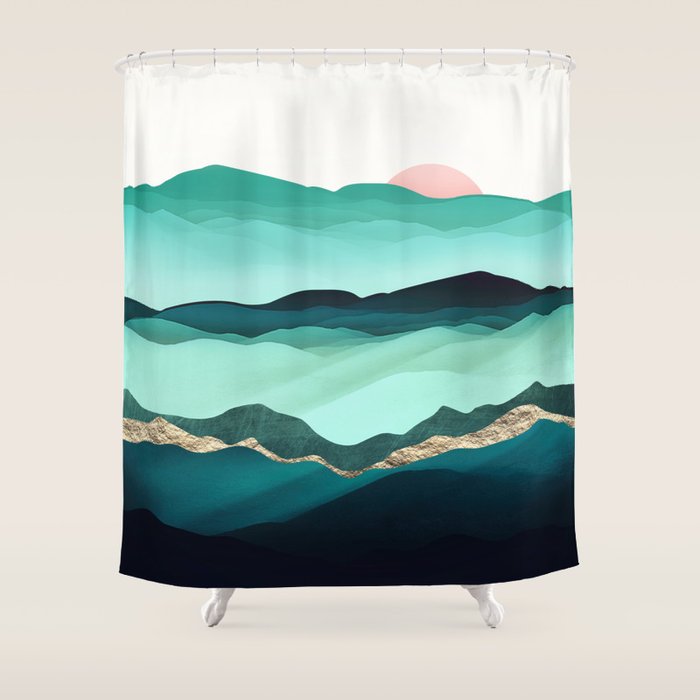 Summer Hills Shower Curtain Gallery Image 1