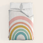 Simple Happy Rainbow Art Comforter Gallery Image 6