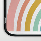 Simple Happy Rainbow Art Laptop Sleeve Gallery Image 3