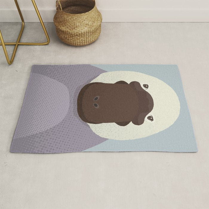 Whimsy Platypus, Animal Portrait Rug Gallery Image 1