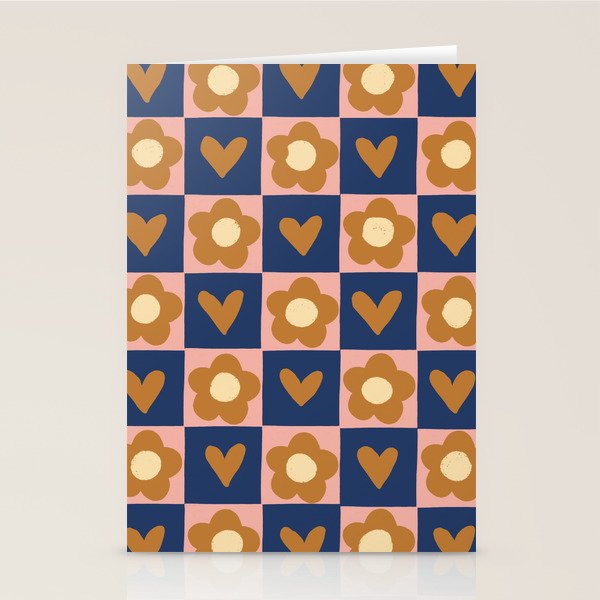 Brown and pink Stationery Card Gallery Image 2