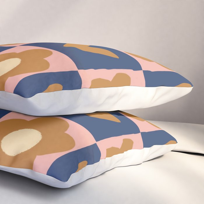 Brown and pink Pillow Sham Gallery Image 3