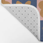 Brown and pink Bath Mat Gallery Image 2