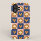 Brown and pink iPhone Case Gallery Image 1