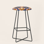 Brown and pink Stool Gallery Image 1