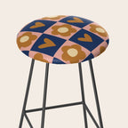 Brown and pink Stool Gallery Image 2
