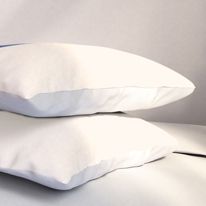 Sunny Sprout Modernist Abstract Botanic Pillow Sham Gallery Image 3