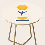Sunny Sprout Modernist Abstract Botanic Side Table Gallery Image 2