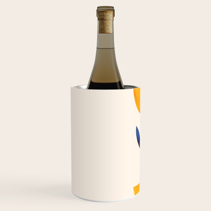 Sunny Sprout Modernist Abstract Botanic Wine Chiller Gallery Image 2