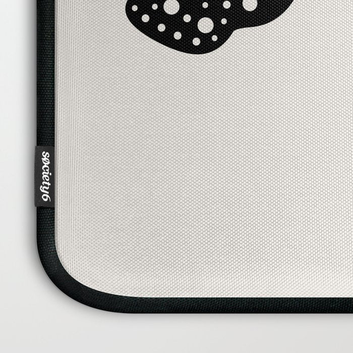 Minimal Snake - Black Laptop Sleeve Gallery Image 3