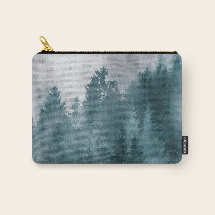 Foggy Forest 4 Carry All Pouch Gallery Image 1