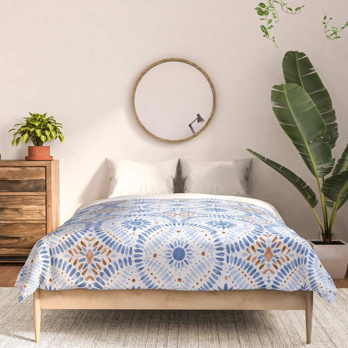 Boho Tiles Mandala Comforter Gallery Image 3